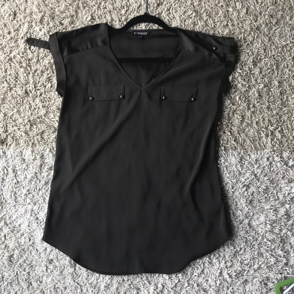 Express Green Shirt